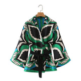Women's Bow Dress Printed Shirt