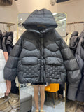 Hooded Parka Women's Winter Clothes 2023 New Short Bread Jacket CWhite Duck Down Coat Woman Large Size