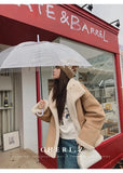 Winter Korean Style Coats Women's Stylish Jackets Fur Integrated Motorcycle Jackets Thickened Lamb Wool Quilted Short