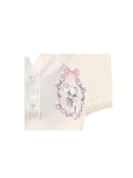 Women Tees Y2k Cropped Tops Tees Girl Cute Sexy Clothing Streetwear Short Sleeve Polo-neck Kawaii Cat Embroidery T