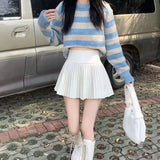 Wind Small Sweet Hundred Folded Skirt Women Spring And Summer 2025 New High-Rise Thin Anti-Walking Short