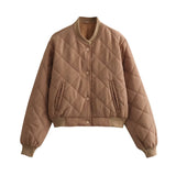 2025 Women's New Comfortable Casual Short Cotton Jacket Jacket