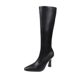 High-Tender Boots Elasticity Can Not Be Knee Small High Boots