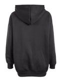 hoodie with zipper and angel