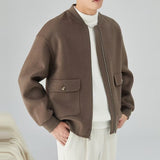 Mud Dyed Old Hooded Hoodie Sticker Oversize Couple With Open Shirt Zipper Handsome