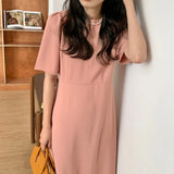Fashion Summer Female Office Lady Elegant Bandage Party Beach Chic Dress