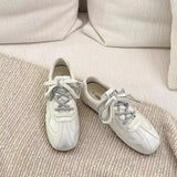 New Coloring College Style Training Shoes Women's Spring Fashion Soft-Soled Sports Leisure Agment