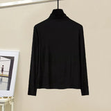 Winter 3 Piece Sets For Women Outfits Korean Casual Basic Top+hollow Out Knitted Sweater+drawstring Pant Sets Women