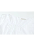Women Casual Black Strap Vest And Blouse High Waist Short Sleeve Dress 2023 Summer Chic Fashion Korean Two Piece Dress