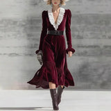 Women's Dress Irregular Sexy Body Dress Temperament Folded