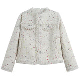 Wave Dot Small Fragrant Coat Trend Fashion Short-Term