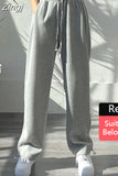 Sweatpants for Women 2023 Autumn New Baggy Fashion Oversize Sports Pants Balck Trousers Female Joggers