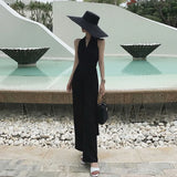 Fashion Sleeveless Women's Sexy sleveless Office Lady Playsuit Romper Elegant White Solid Bandge