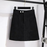 winter Warm 2 Pieces Sets Womens Outfits Korean Woolen Knitted Plaid Turtleneck Sweater And Black Skirts Suits Ropa
