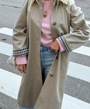Temperament POLO Sweater Women Autumn And Winter Kaqi Single Buckle New