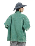 Jacket for Women Clothes Oversized Jeans Coat Korean Coats Spring Fall 2023 New Jackets for Women Green