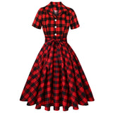 60s Vintage Tunic Dresses Summer Spring Retro Pin Up 2022 Women Jurk Casual Party Robe Rockabilly Dresses