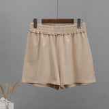Rose Red Summer Soft Sets Women 2022 100% Cotton Suits Loose Casual 2-Pieces Short T and Shorts Pants Solid