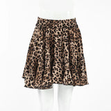 Leopard Printed Mini Skirt- Outfit