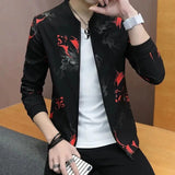 and Autumn Men's Bomber Zip Jacket 2023 Korean Men's Fashion Casual Street Wear Hip Hop Slim Bomber Jacket Men's