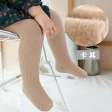 Baby tights new solid color children's pantyhose autumn winter thick warm tight cotton girls boy tight for kid
