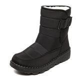Women's Boots 2022 Platform Winter Boots Size 43 Snow Boots Women High Tube Waterproof Warm Plush Cotton Shoes Botas De