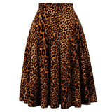 Summer Midi Skirt Runway Vintage Rockabilly Sundress Red Womens Sexy Pinup 50S Cotton Polka Dot Pattern Skater