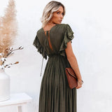 Women Swimsuit Cover Ups Mandarin Sleeve Kaftan Beach Tunic Dress Robe De Plage Solid White Pareo Beach