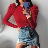 Spring Winter Women Sexy Bodysuit Casual Bodycon Solid Knitted Black Bodysuits Body For Women