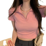 Zingj Polo Short-Sleeved T-Shirt Is In The Summer Of