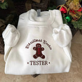 Christmas Cookie Embroidered Sweatshirt- Outfit