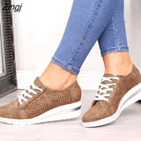 Women Flats Platform Shoes Woman Loafers Fashion Women's Slip On Shallow PU Casual Shoes Zapatos De Mujer