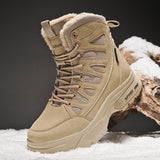 Plus Velvet Warm Cotton Shoes Leisure Movement Of Elderly Mom And Dad Large Size Outdoor Mountaineering Snow