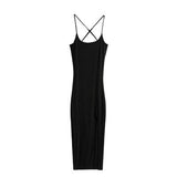 Sexy Girl Female Spring Slash Neck Drawstring Low Chest Color Patchwork Wrinkle Fold Bandage Sexy Slim Hip Dress Robe