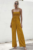 2020 New Fashion Sexy Spaghetti Straps Backless Women's Jumpsuits Summer Casual Soild Polka Dot Ladies Wide Leg