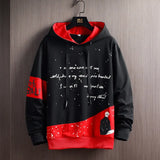 Hip-Hop Hoodie Sweatshirt New Fashion Casual Men's Skateboard Japanese Harajuku Street Clothes Fit Hoodies