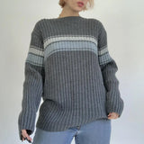Striped Ribbed Downtown SweaterOutfit