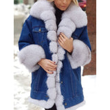 Lady Fur All-Cowboy Long-Sleeved Jacket In Large