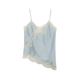 Women's ZA Irregular Lace Side Pure Lusty