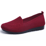 New Autumn Hot Women's Flats Woman Shoes Comfort Ladies Shoe Loafers Female Breathable Mesh Slip On Casual Women