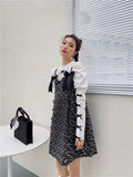 Puff Sleeve Bow White Womens Tops And Blouses Long Sleeve Crop Top Pullovers Spring Designer Blouse 2021