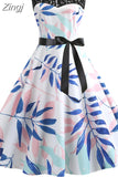 Lace Patchwork Summer Dress Women Elegant Vintage Party Dress Casual Office Ladies Work