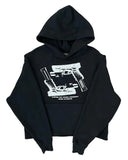 Women Coat Sweatshirts Winter Autumn streetwear Printed Closure Hoodies Pockets 90s Vintage Graphic Y2K Aesthetic