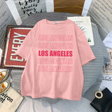 Summer Women Tshirts Casual USA Area Printed Tops Tee Female T Shirt Short Sleeve T Shirt Plus Size Streetwear T