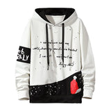 Hip-Hop Hoodie Sweatshirt New Fashion Casual Men's Skateboard Japanese Harajuku Street Clothes Fit Hoodies