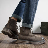 Zingj Boots Casual Desert Work Boots Men Fashion