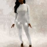 see through Black mesh Rhinestone jumpsuit women body birthday party jumpsuits one piece club rave outfit bodysuit