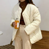 Zingj South Korean Chic New Autumn And Winter Minority Ling Ge Plus Thick Cotton-Padded Clothes Women On Both Sides Wear Lamb Wool Jacket