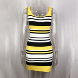 Women's Sexy Bareback Fashion Striped Babes Sling Bag Ass Skirt