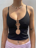 cami top with O-ring